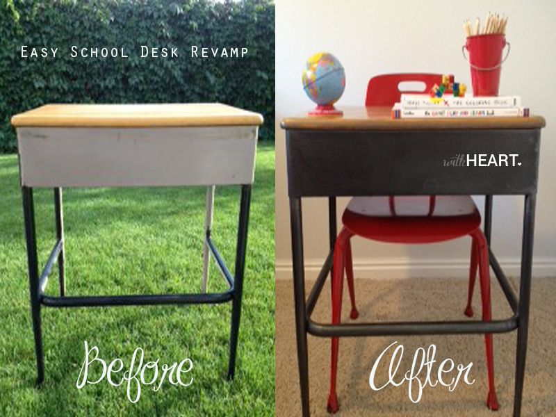 EASY SCHOOL DESK REVAMP (video tutorial) Stagg Design